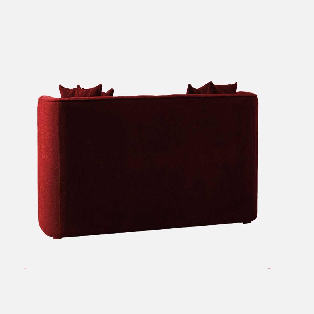 Baiwang Fabric Sofa (Maroon)