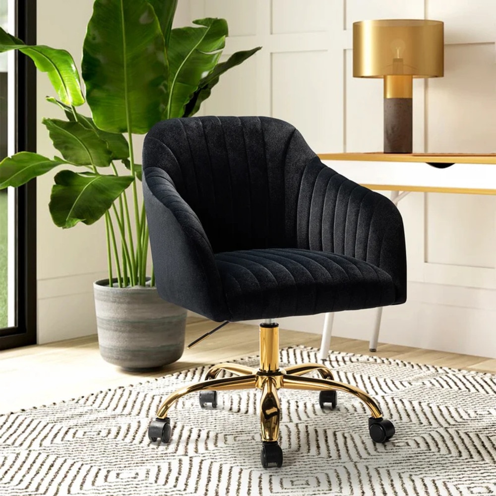 Louise Task Chair - Black - Doe Buck