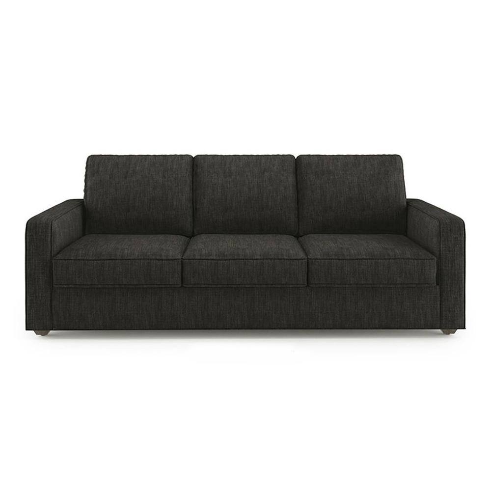 Apollo Sofa Set (Colour : Graphite Grey, Cushion : Soft, Back Type : Regular, Seater : 3+1+1)
