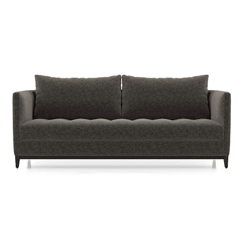 Florence Premium 3 Seater Fabric Sofa in Smoke Colour