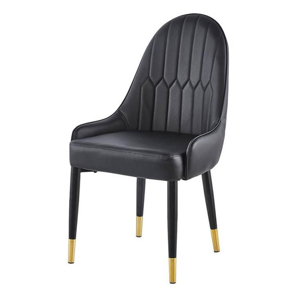 Lili Accent Chair in Black Colour