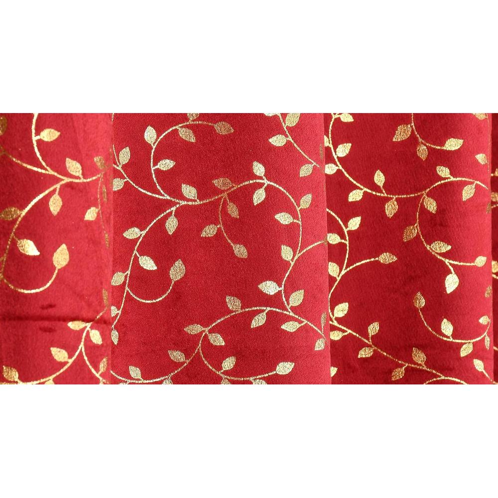 Jasmin Pack of 2 Blackout Door Curtain