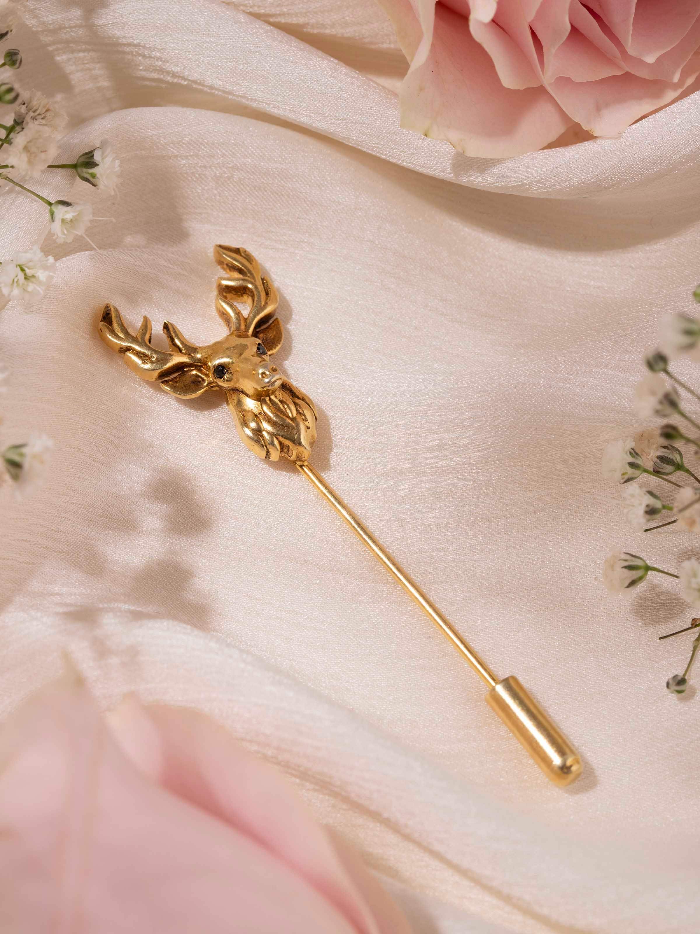 Silver Smithing Lapel Pin