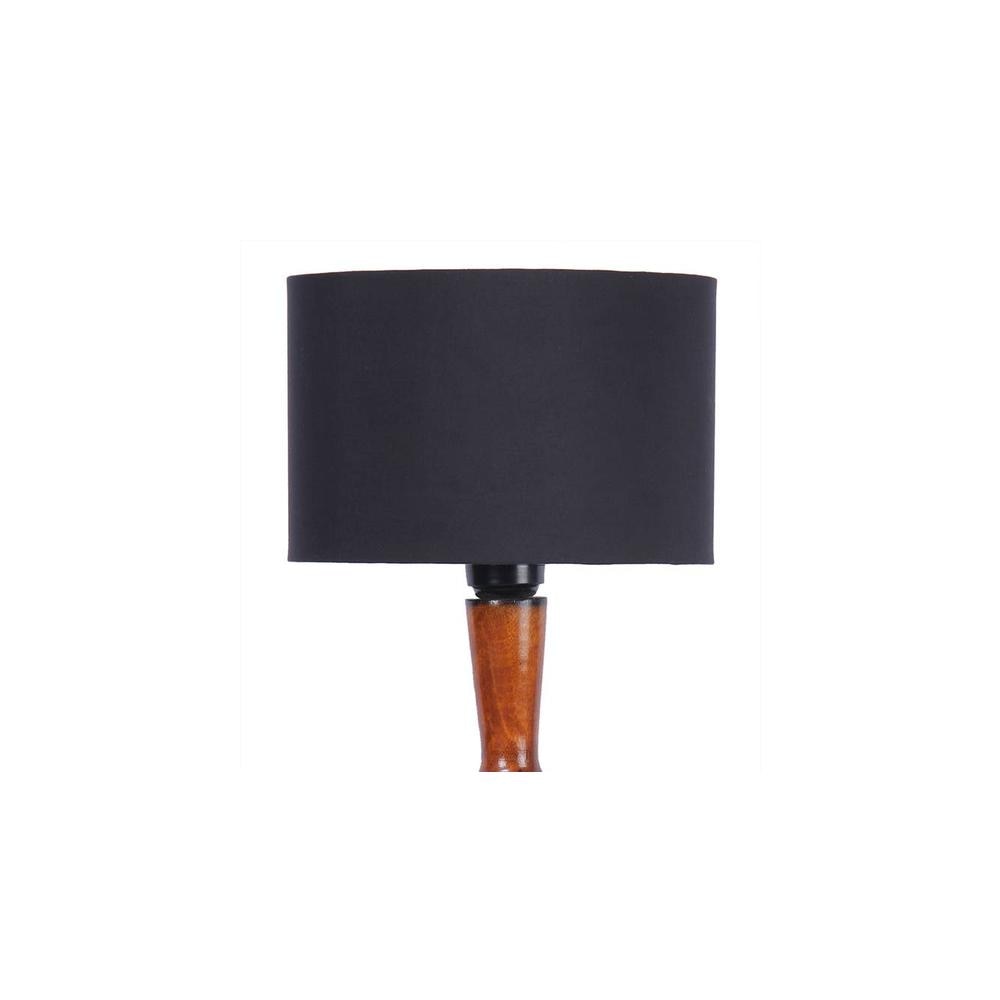 Camryn Brown Cotton Shade Floor Lamp
