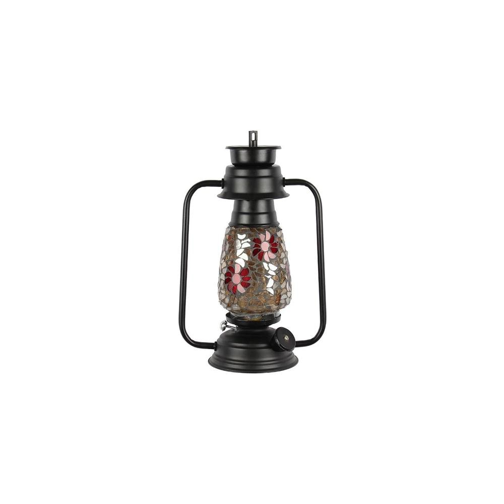 Daisy Multicolor Metal Wall Mounted Lantern Lamp