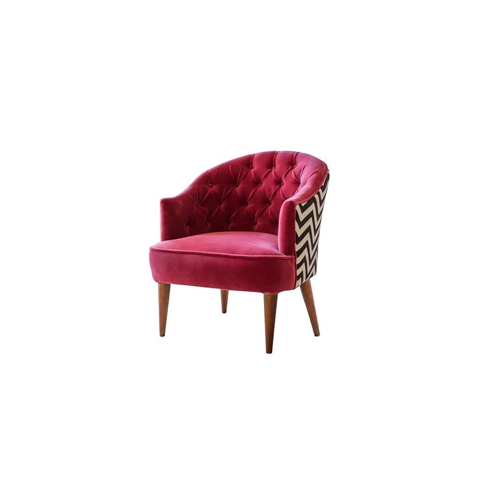 Mary Accent Chair Pink