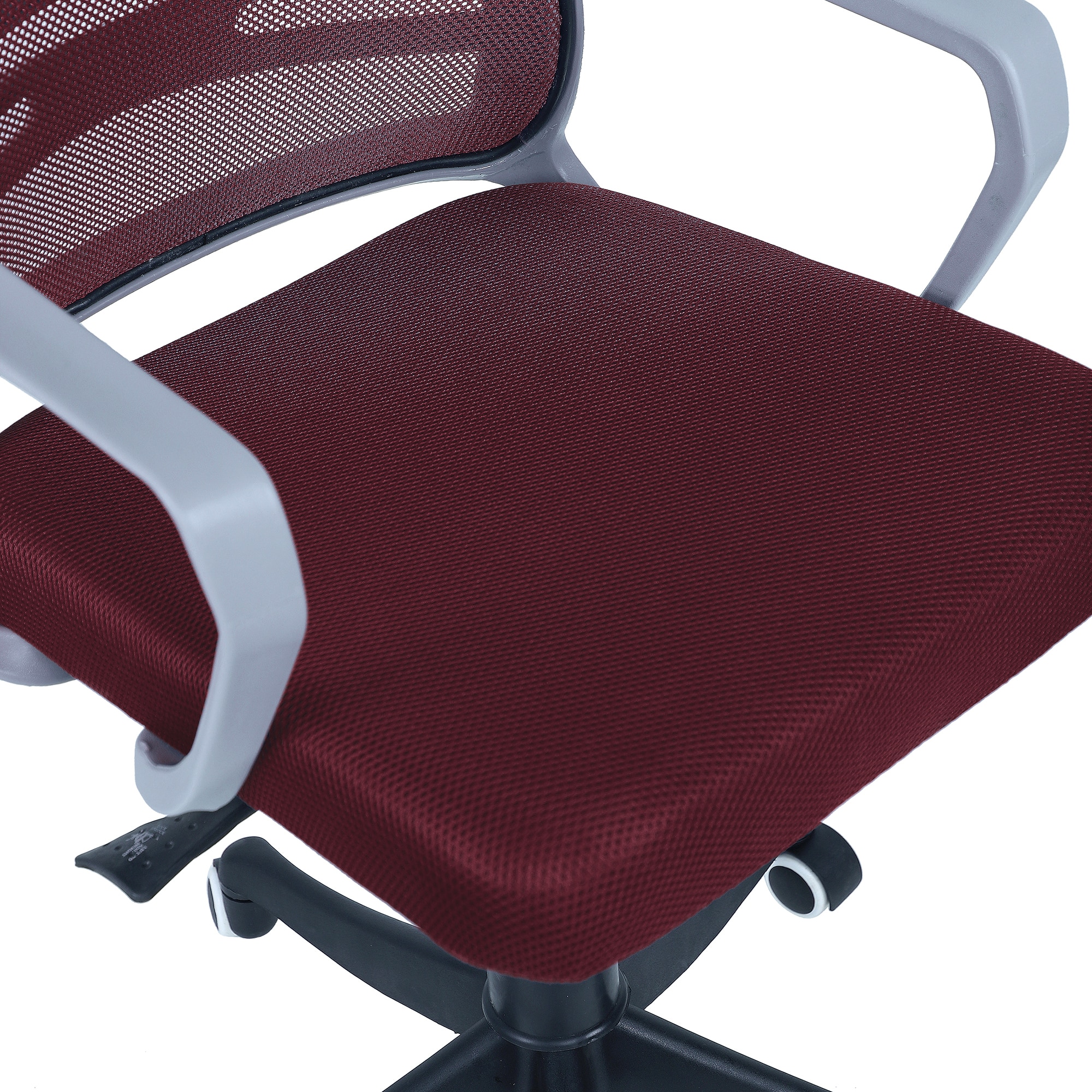 Xxeana Mid Back Ergonomic Chair in Maroon Colour