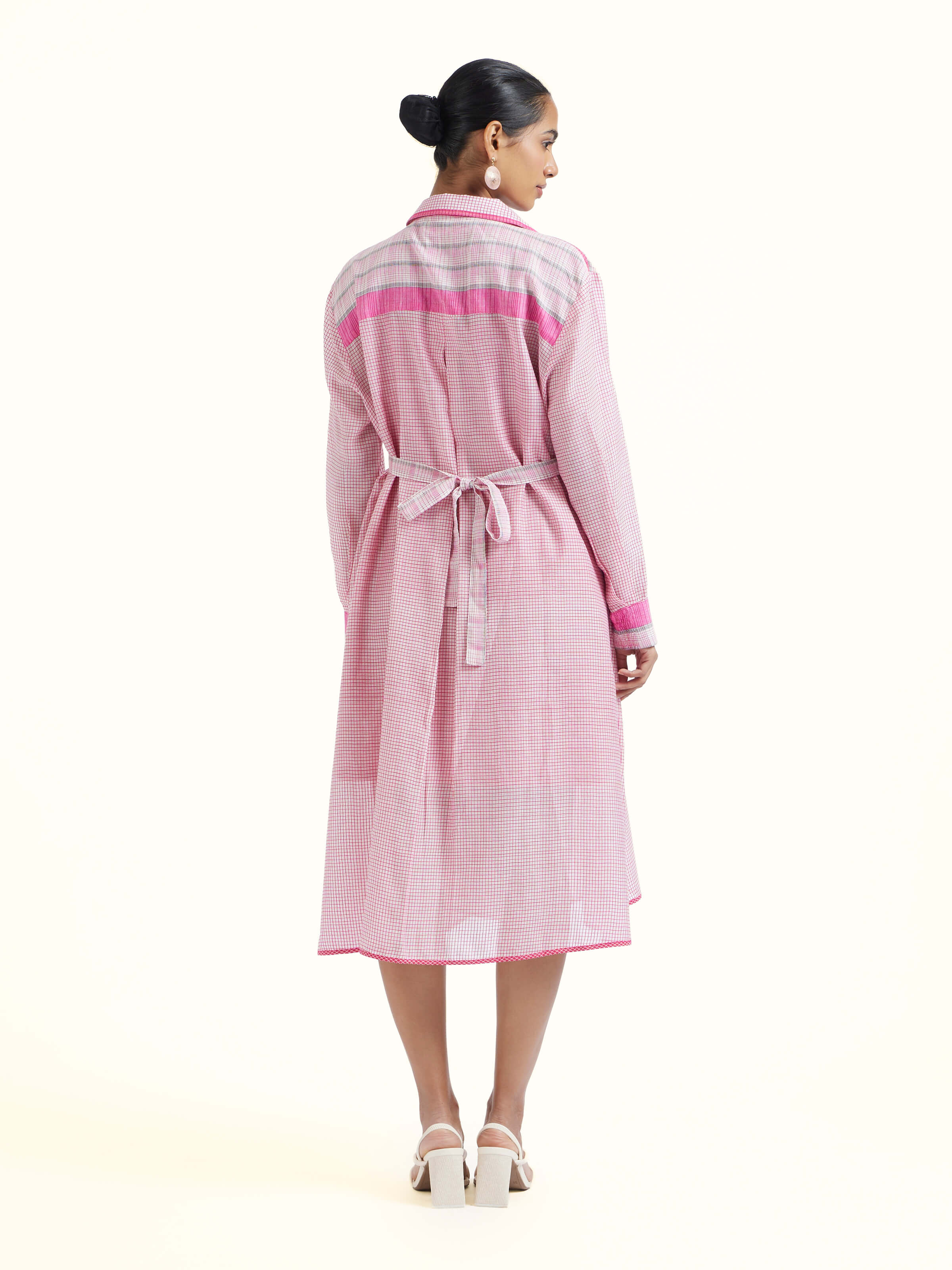 Off white Bengal Handloom Dress