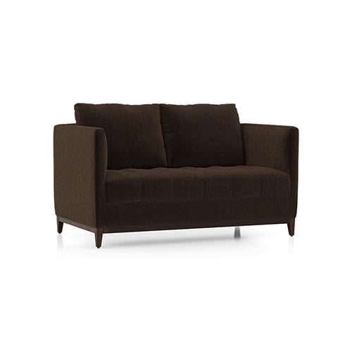 Florence Premium 2 Seater Fabric Sofa in Dark Earth Colour