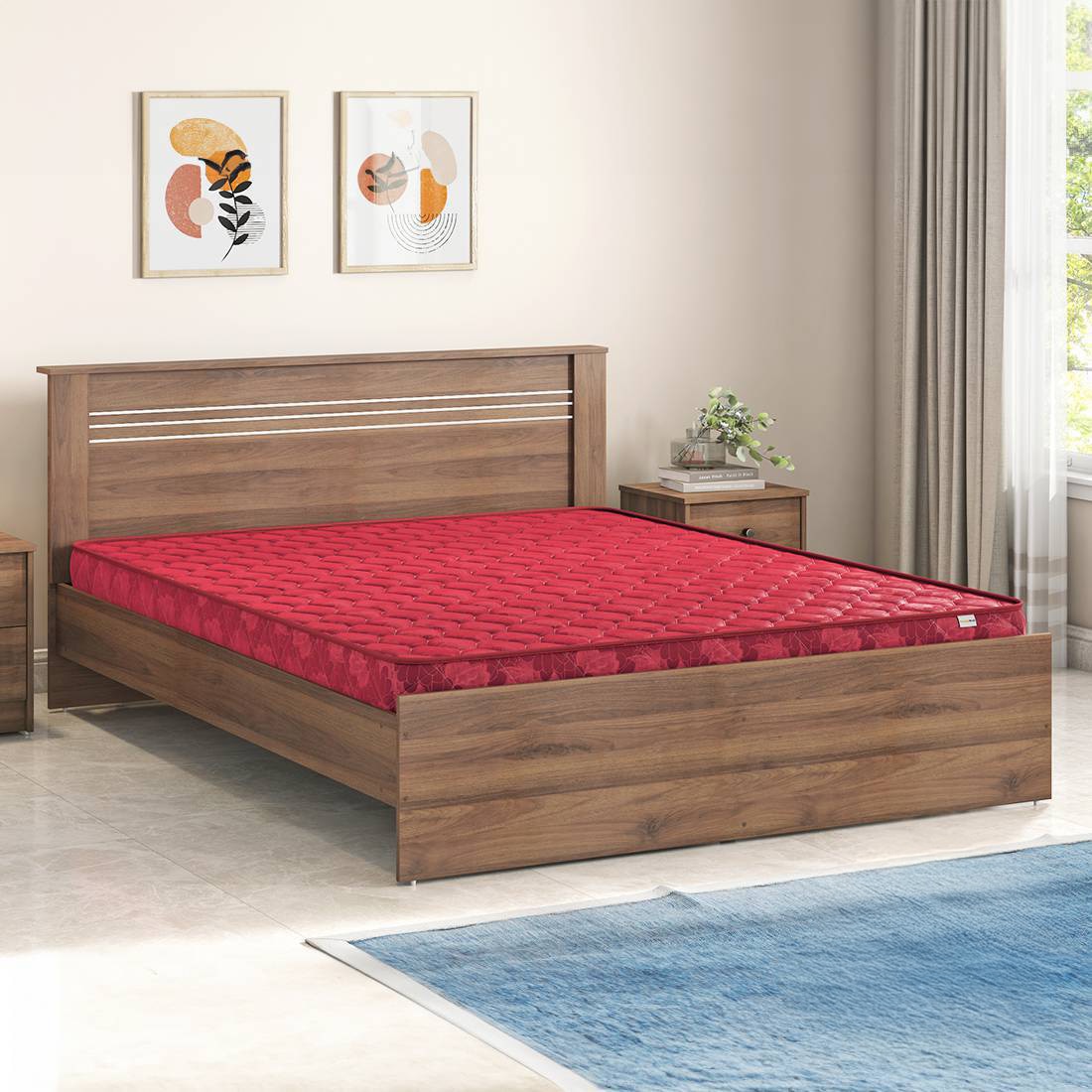 Basic Coir Single Size Mattress (Mattress Thickness : 4 Inches, Mattress Dimensions : 78 x 36 in)