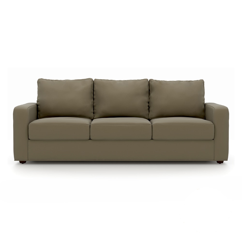 Apollo Compact Sofa Set (Colour : Cappuccino, Cushion : Hard, Back Type : Regular, Seater : 3+2+1)