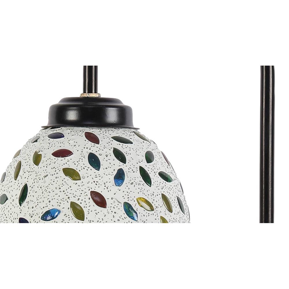 Sage Multi color Mosaic Glass Iron Table Lamp