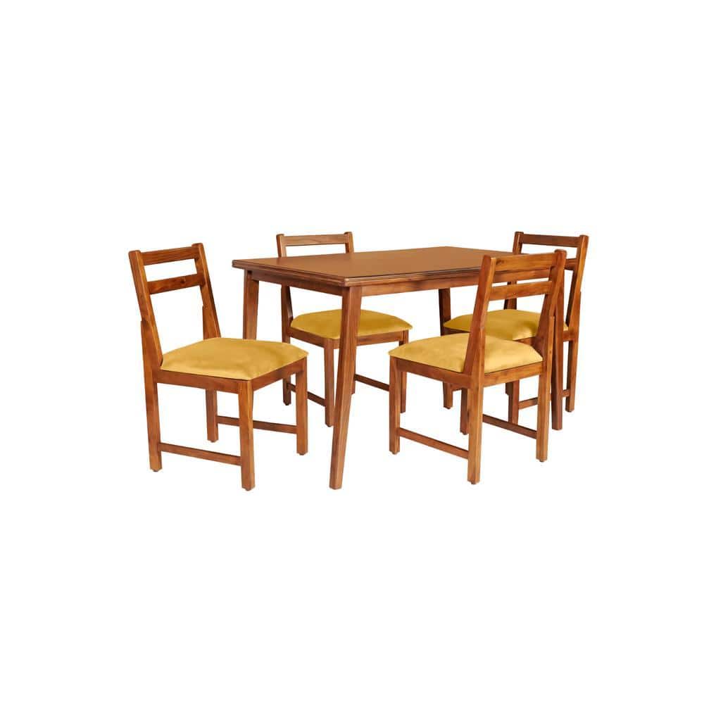 bitsy solid wood  4 seater Dining table in  Provincial Teak