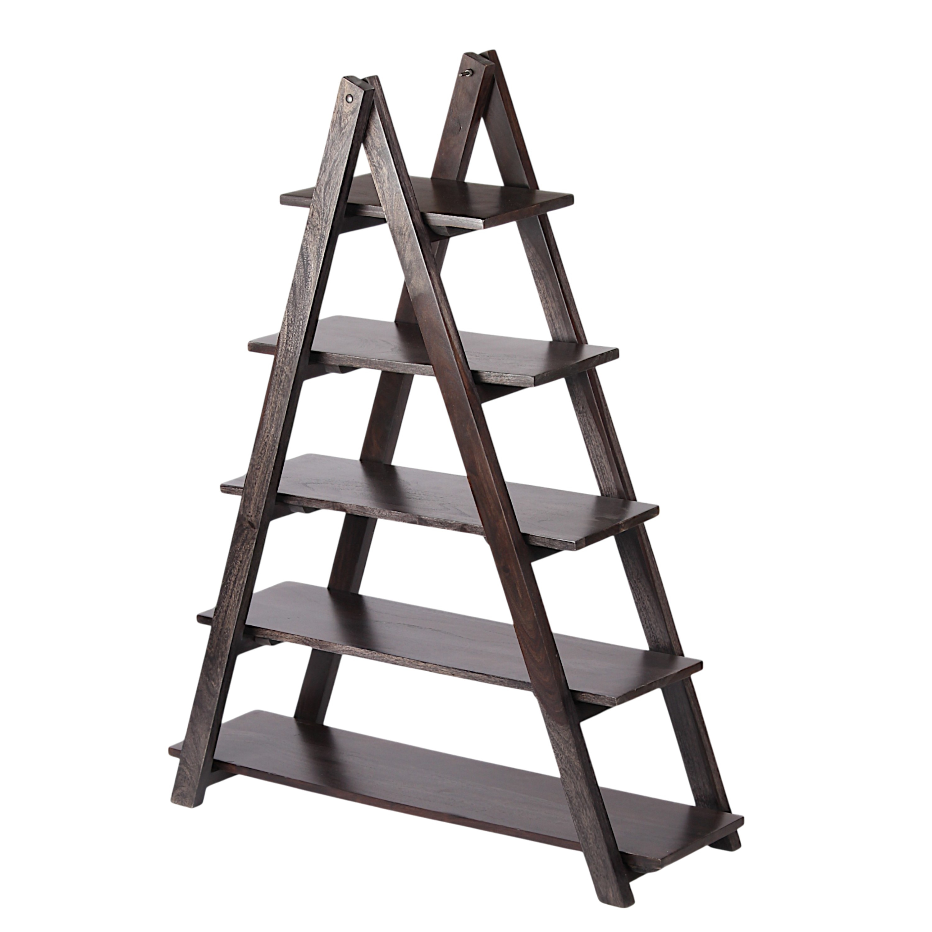 Kassel Sheesham Wood Book Shelf in Mahogany Finish