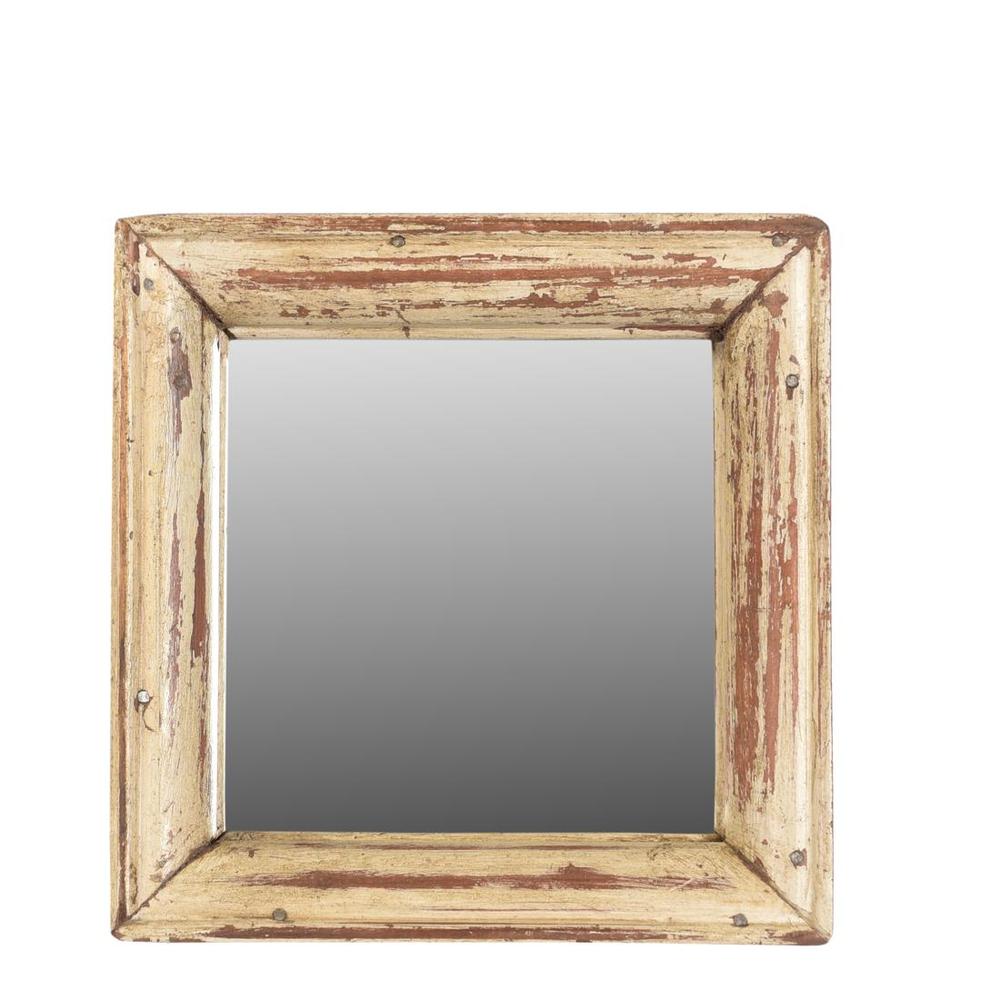 Gorgo vintage wall mirror 9inx3inx11in