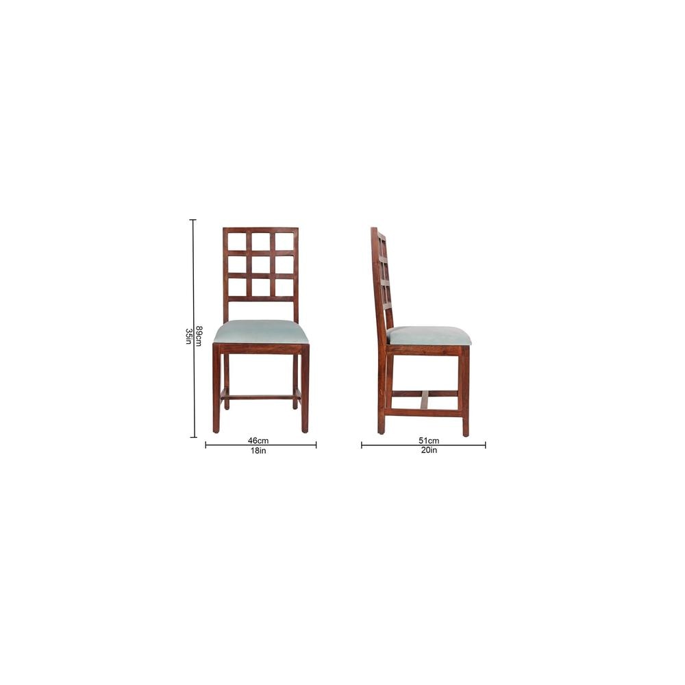 parate solid wood  dining chair in  Provincial Teak