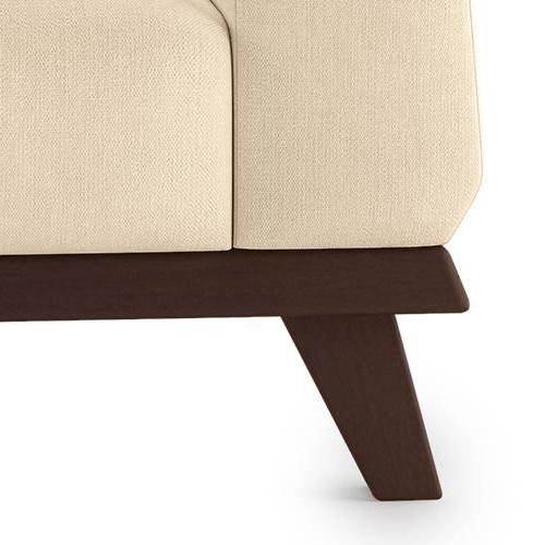 Granada Premium 2 Seater Fabric Sofa in Birch Beige Colour