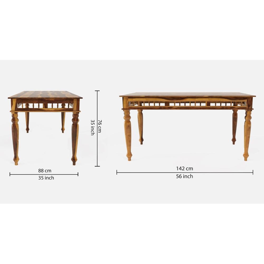 Reeves 6 Seater Dining Set with Bench