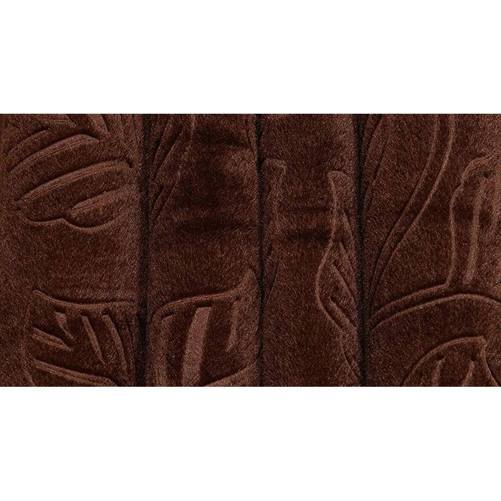 Velvet embo Pack of 2 Blackout Door Curtains