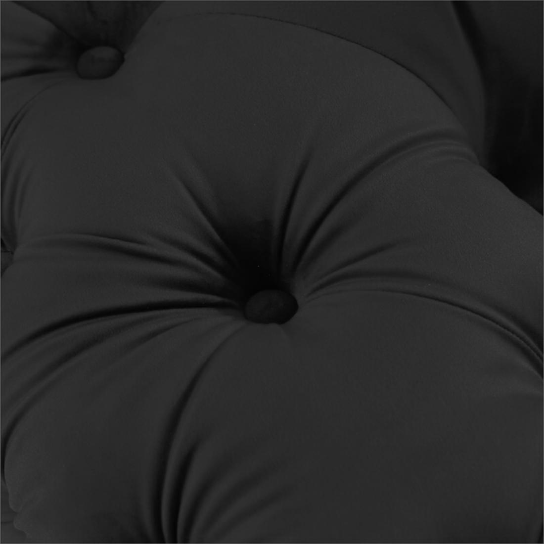 Norman Fabric Sofa - Black
