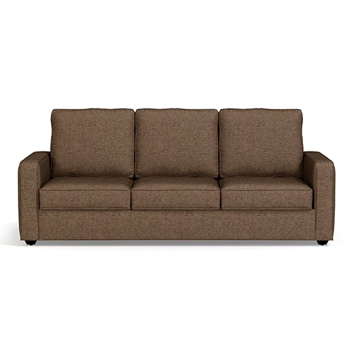 Apollo Sofa Set (Colour : Mocha, Cushion : Hard, Back Type : High Back, Seater : 3+2+1) - Urban Ladder