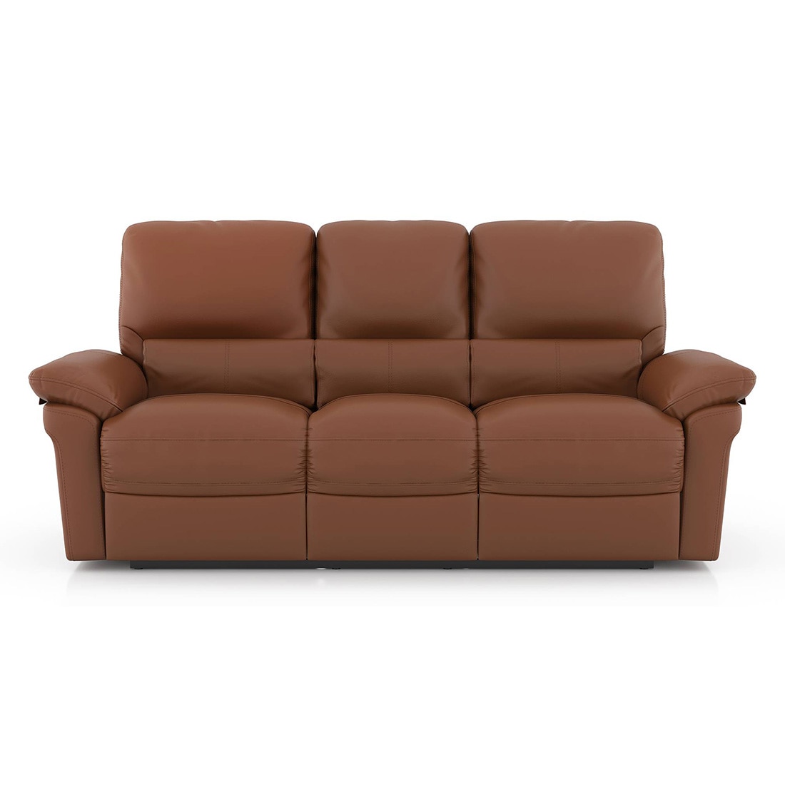 Bernice Three Seater Recliner in Tan Colour
