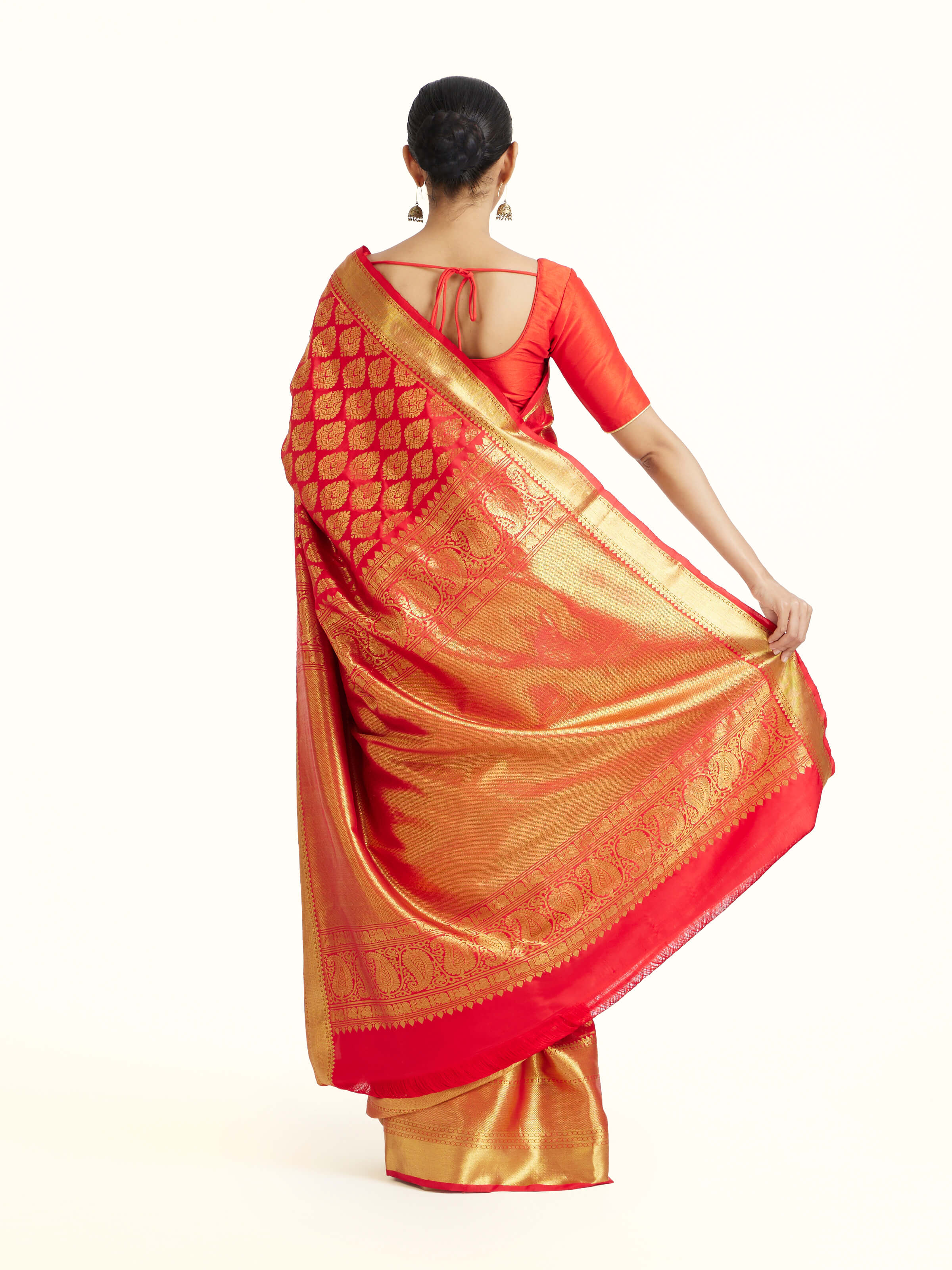 Red Silk Dharmavaram Saree