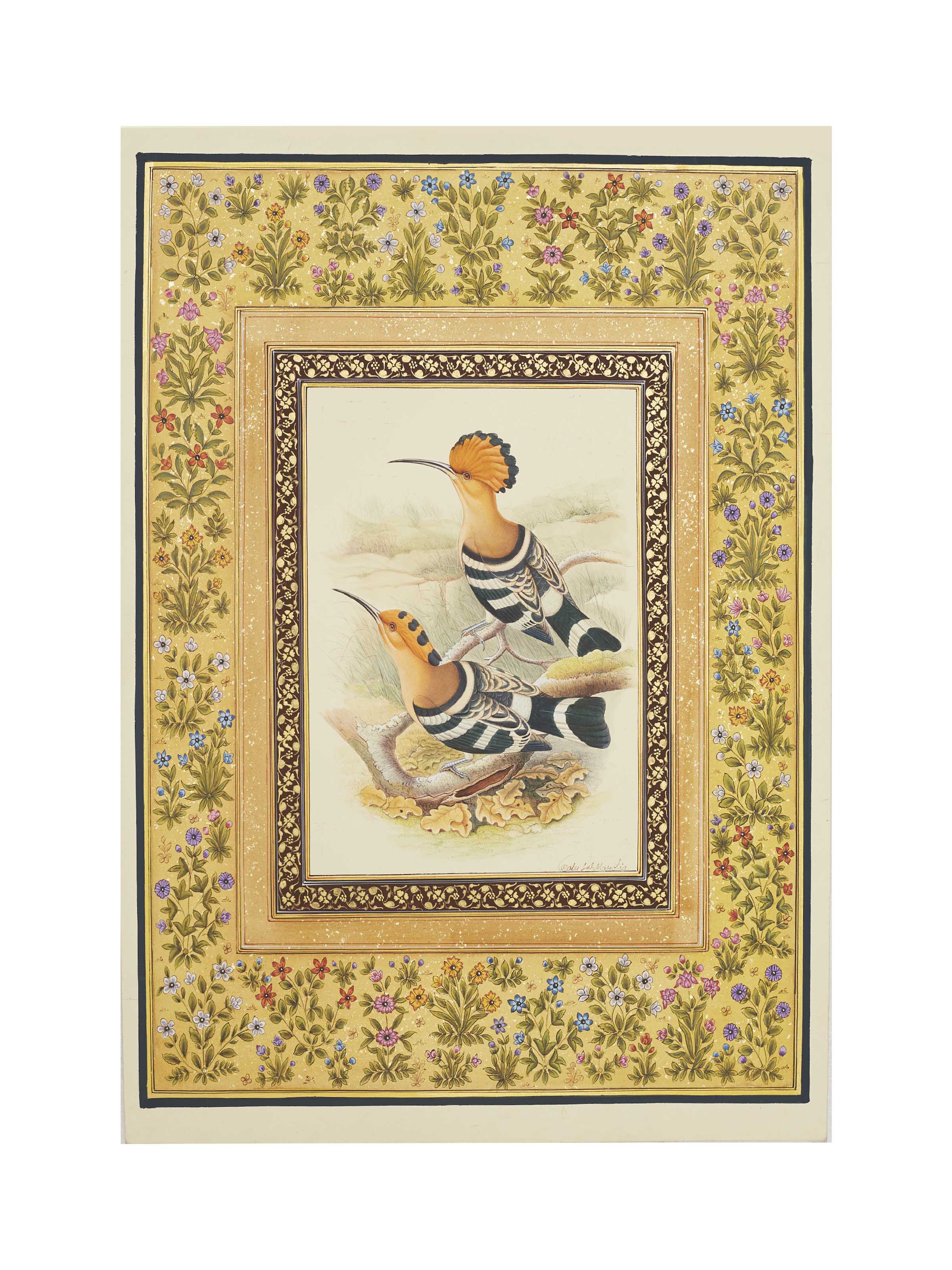 Birds Miniature Painting