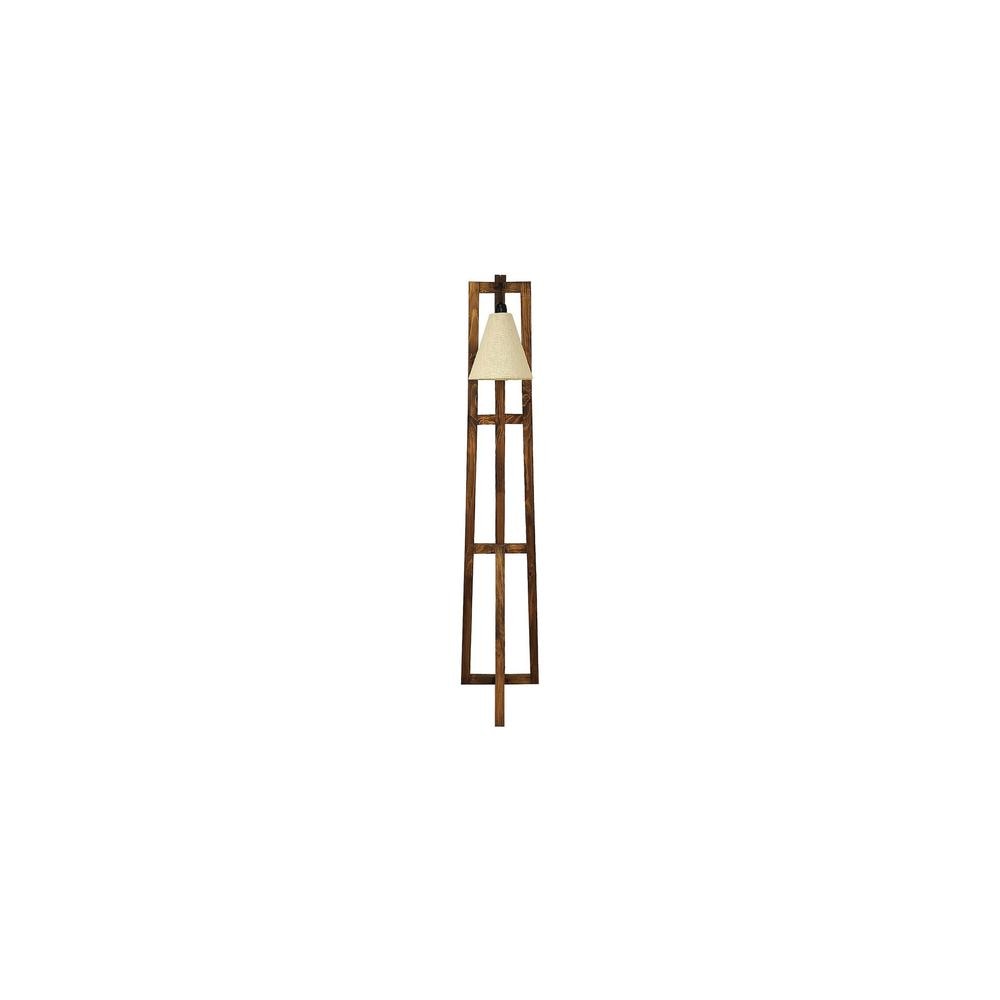 Achille Beige Jute Floor Lamp with Beige Jute Base