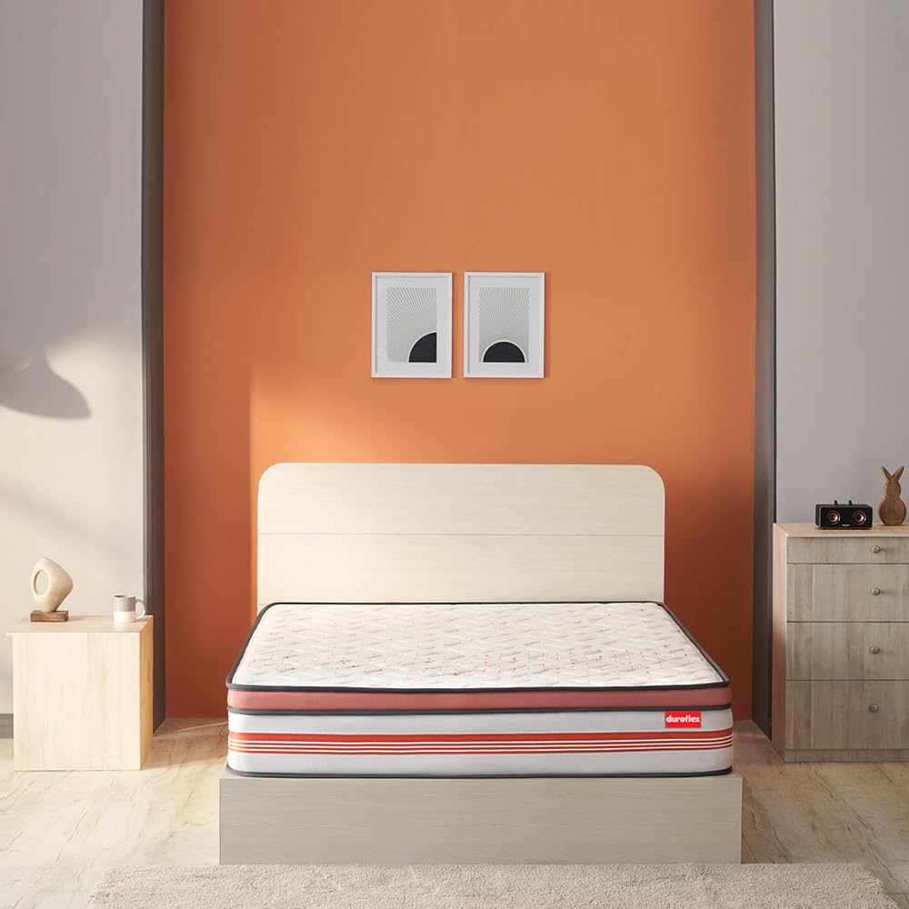 Propel Plus 3 Zoned NRG Layer Medium Firm Pocket Spring Mattress with Zero Motion Transfer & Euro Top (78 x 48 in, 8 Inches)