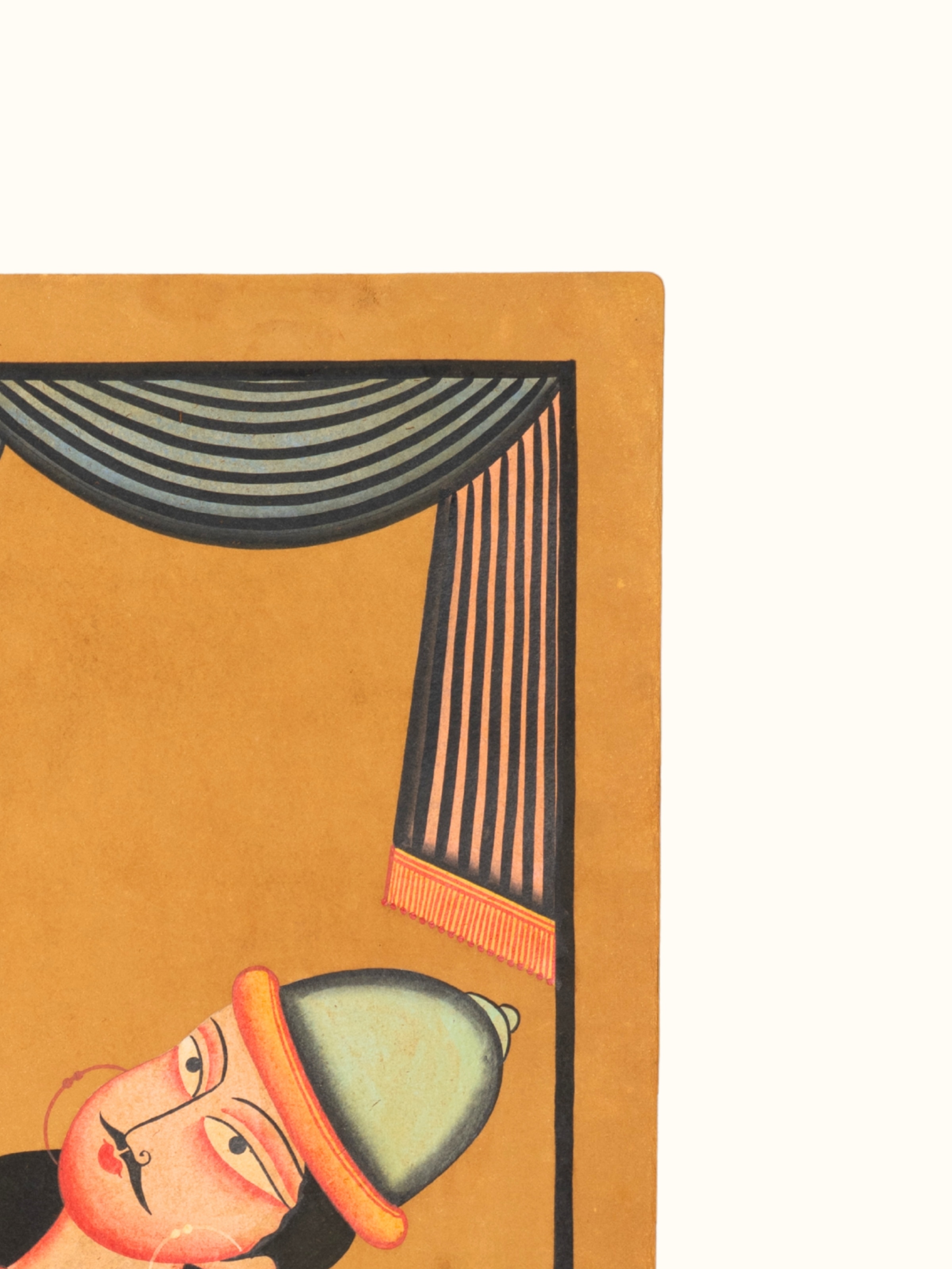 Kalighat Babu Bibi Painting