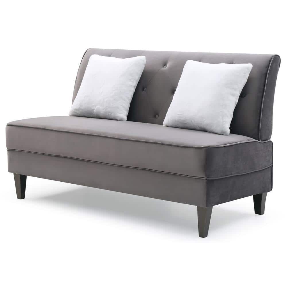 Seltos Fabric Sofa - Grey