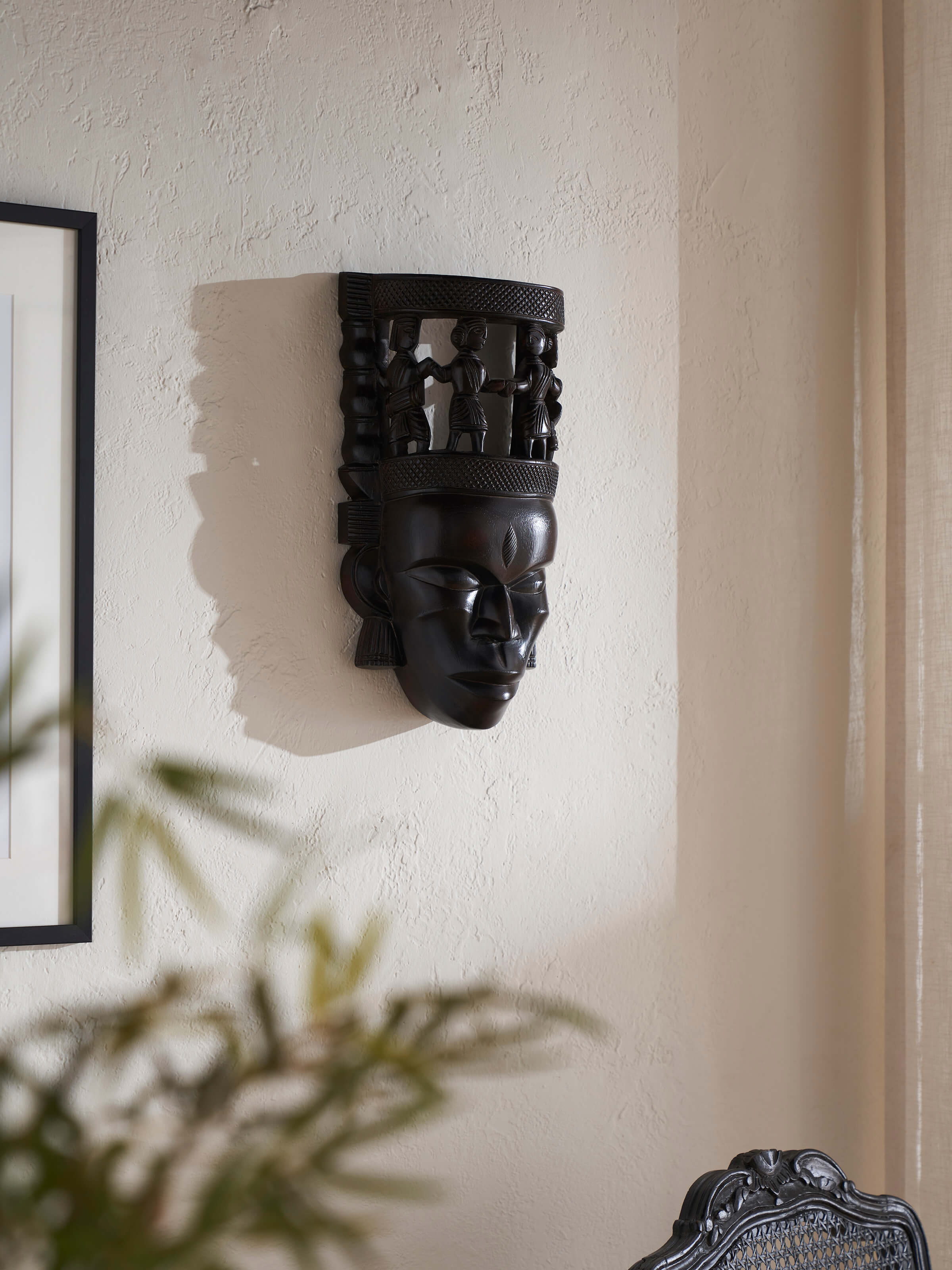 Kushmandi Tribe Wall Mask