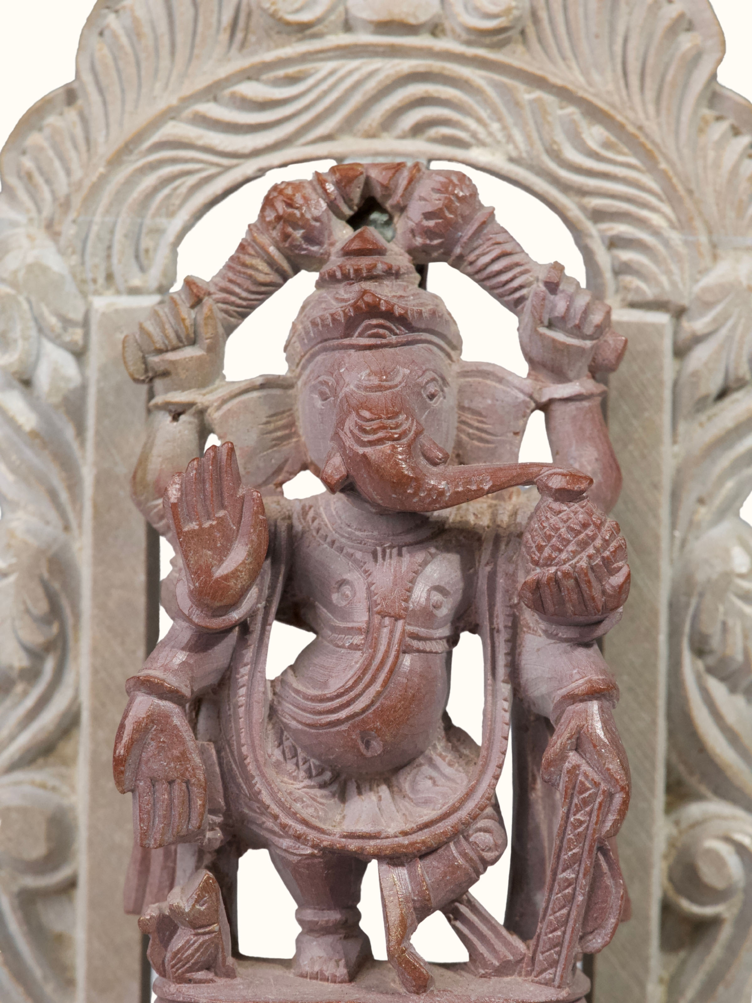Stone Carved Ganesha Idol