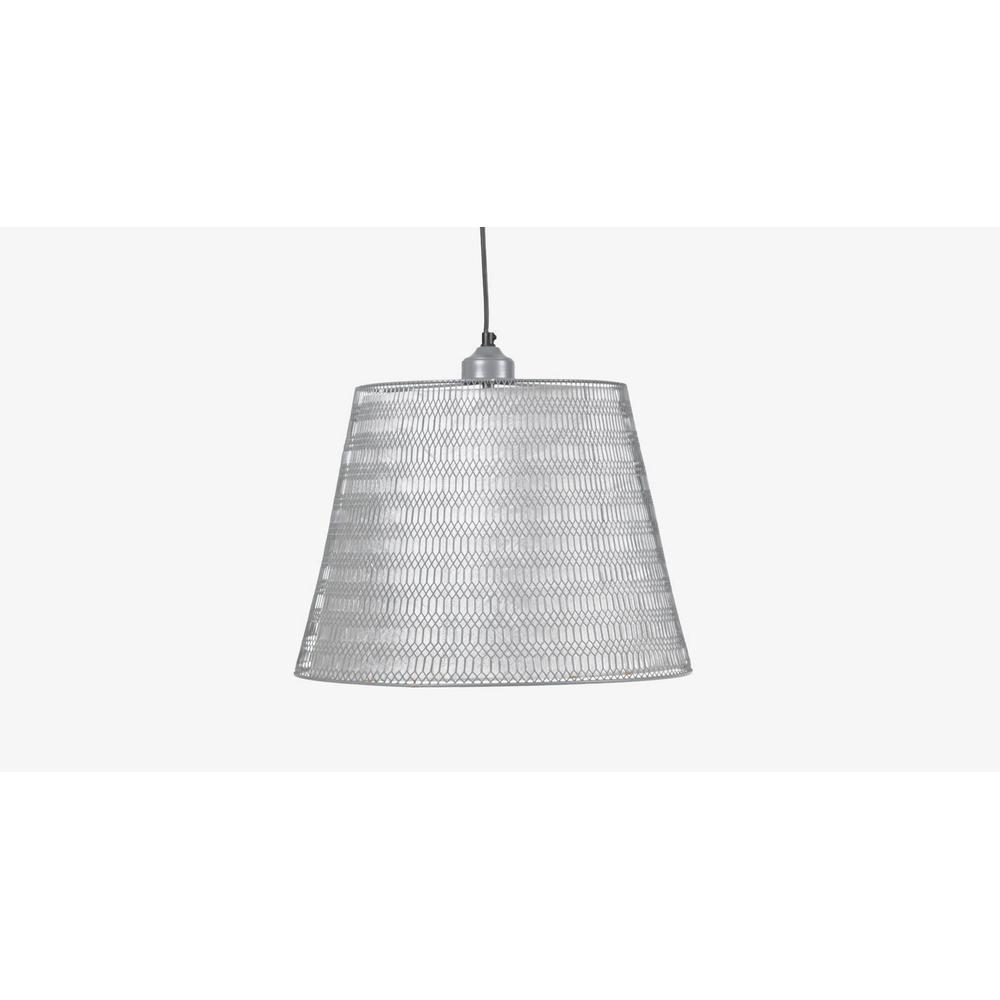 Rhombus Hanging Lamp Grey