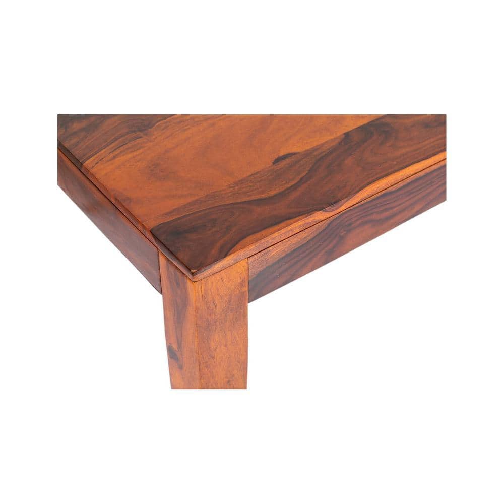 Oakmont Sheesham Wood Accent 4 Seater Dining Table Set