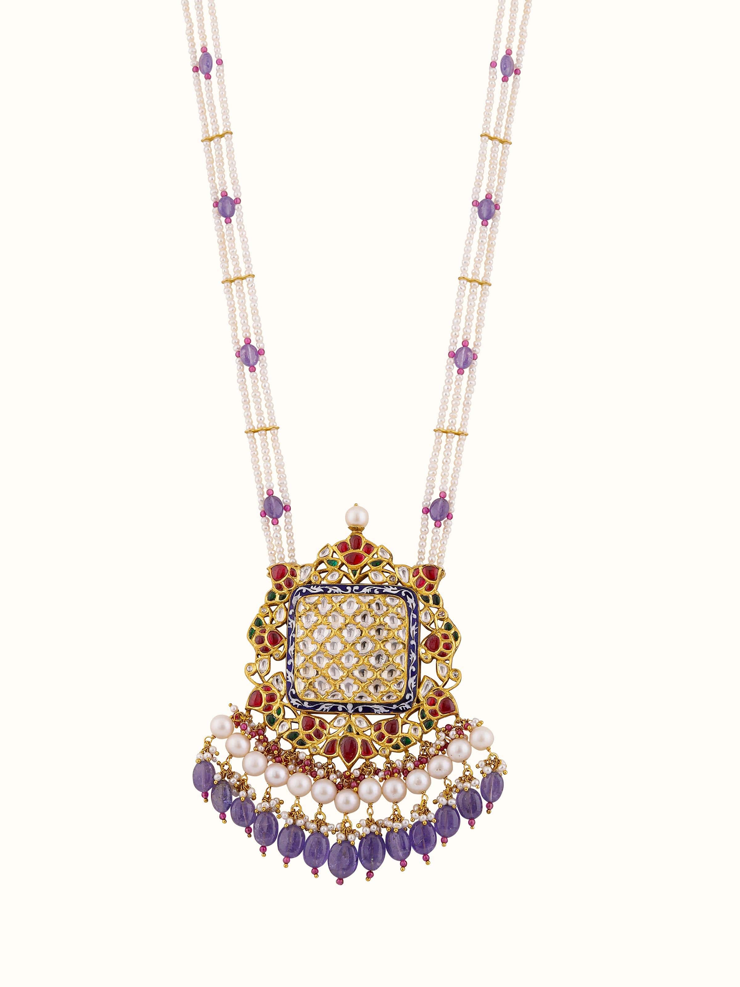 Badroom 22 Karat Gold Long Necklace