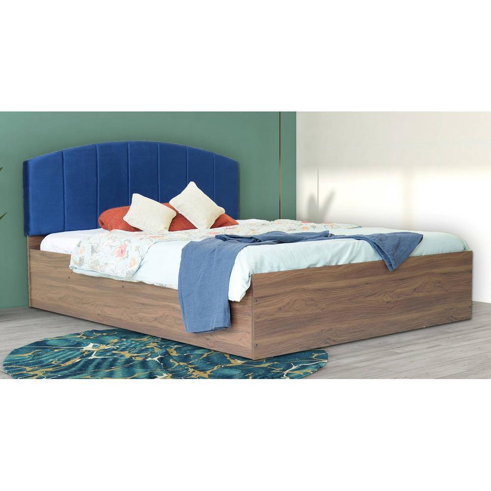 Satya Bed With Premium Leatherette Fabric And Box Storage Queen Bed