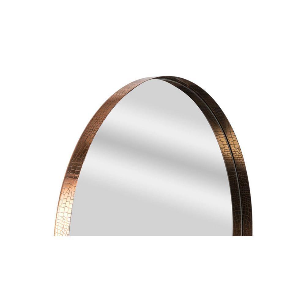 Timeless Etched Gold Mirror