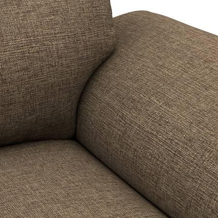 Adelaide Essential 1 Seater Fabric Sofa in Dune Colour