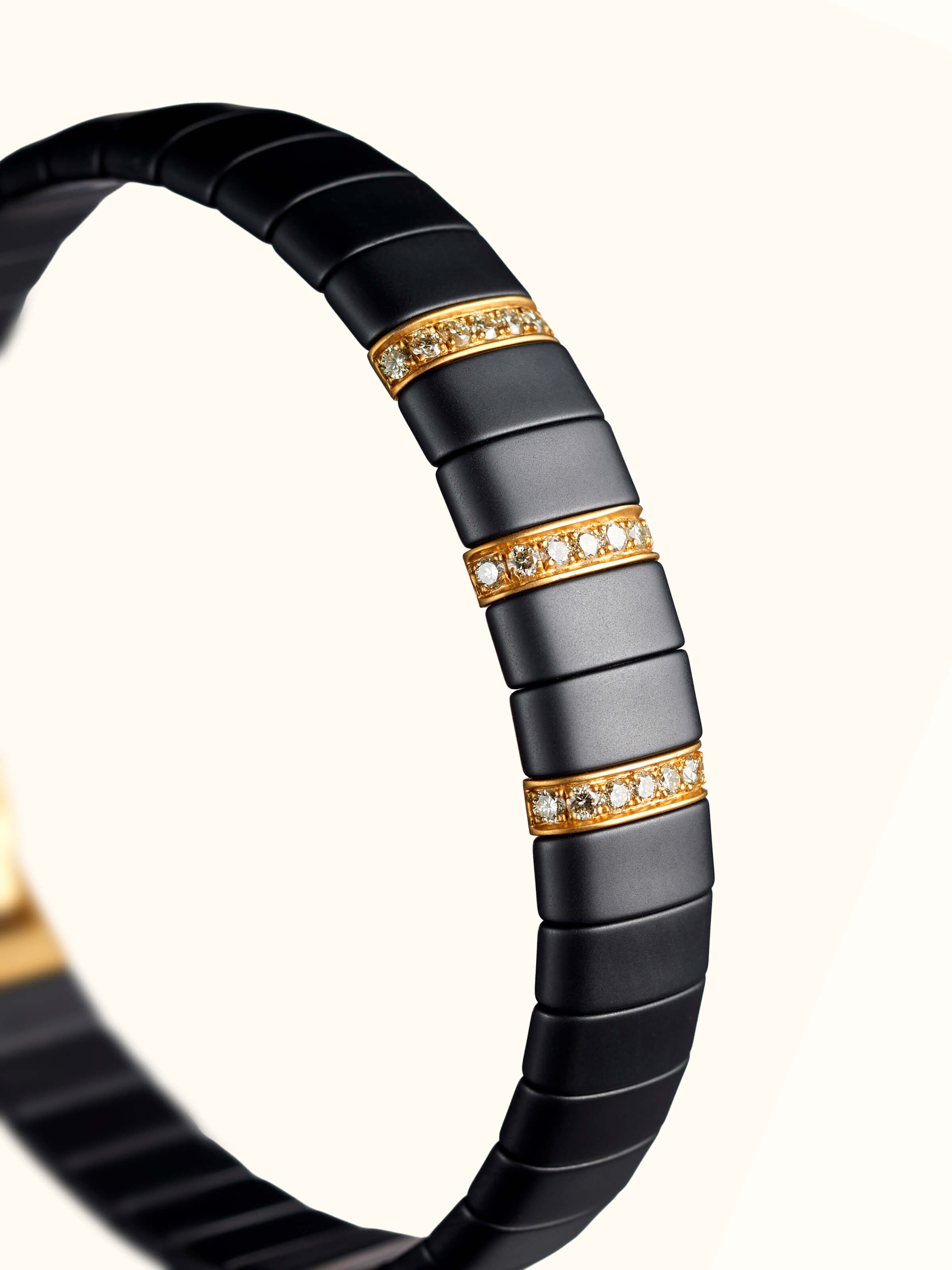 Baguette Diamond 14 Karat Gold Bracelet