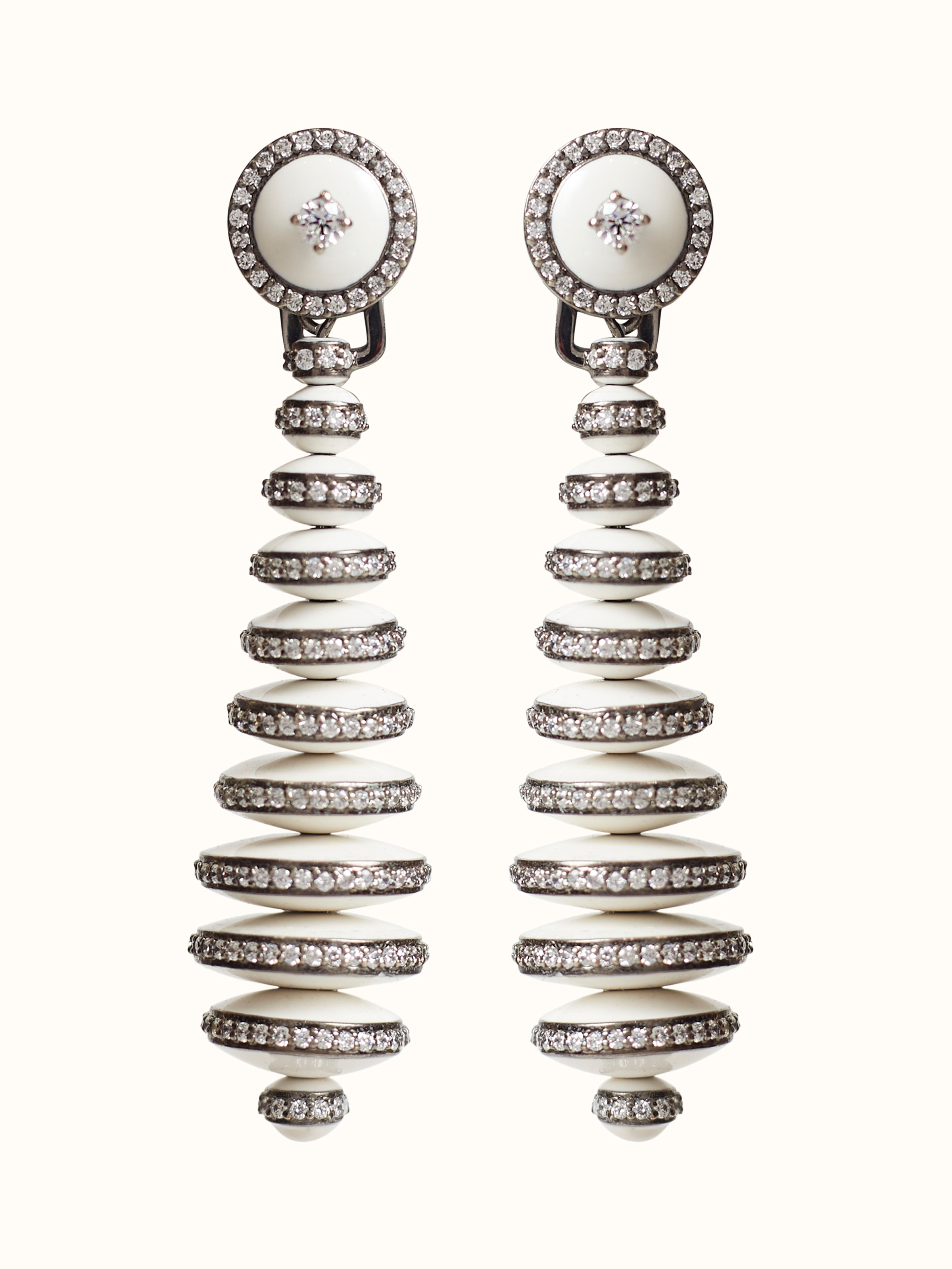 Silver Smithing Drop Earrings