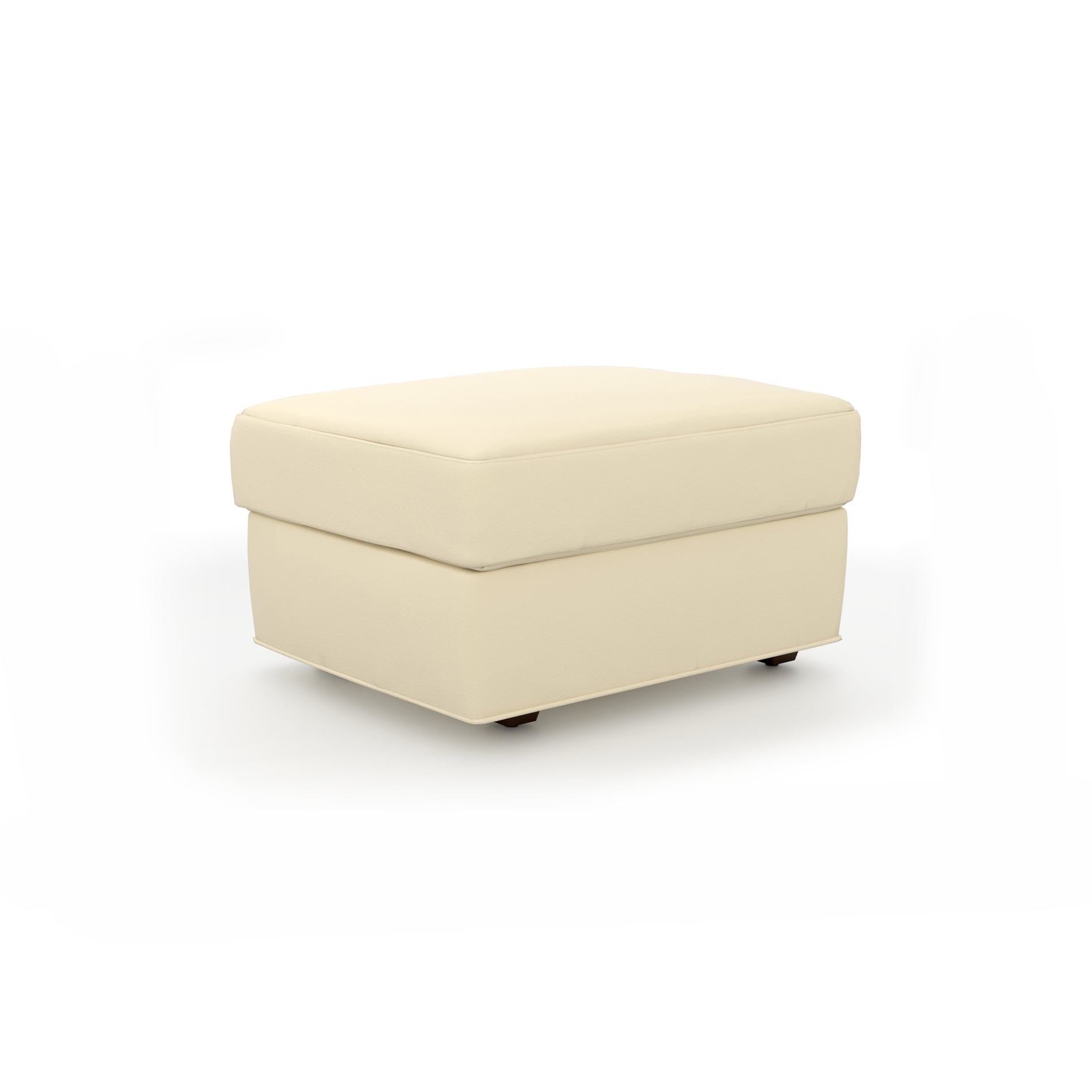 Apollo Sofa (Colour : Cream, Cushion : Soft, Seating Capacity : Right Aligned 2 Seater + Right Aligned Chaise + Ottoman)