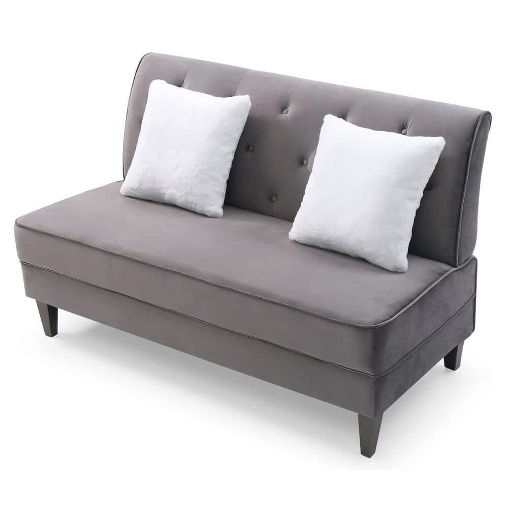 Seltos Fabric Sofa - Grey