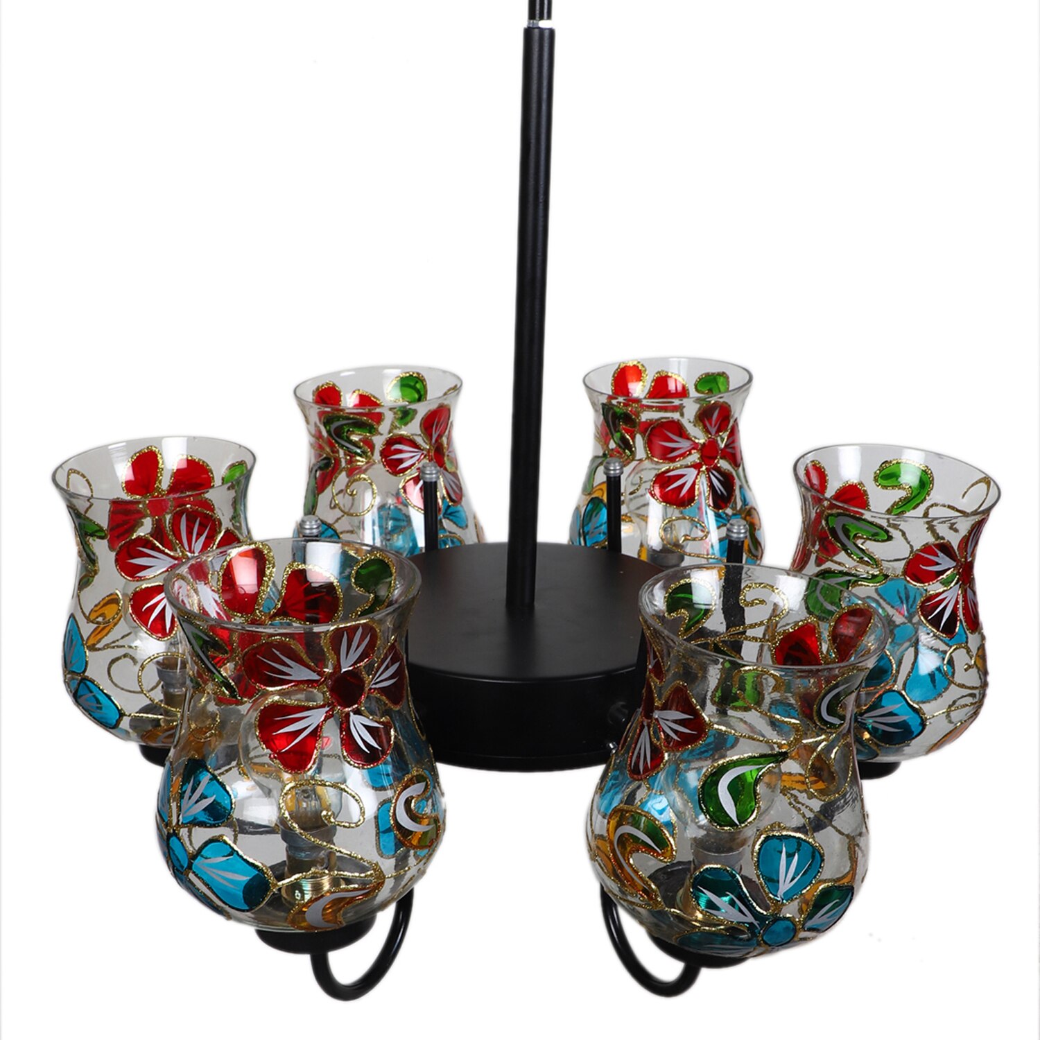 Devansh Dual Gold Metal  Wallmounted Lamp With Beige Jute  Shade