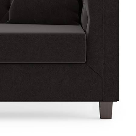 Windsor Premium 3 Seater Fabric Sofa in Pebble Grey Colour