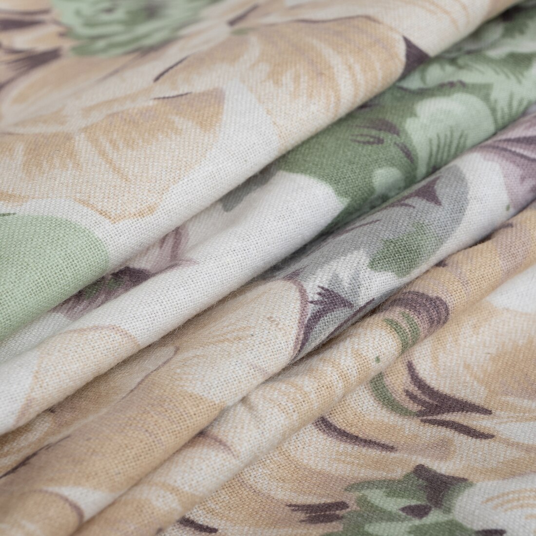 Threads Silky Touch Digital Print King Size Flat Bedsheet 270 x 250 cms