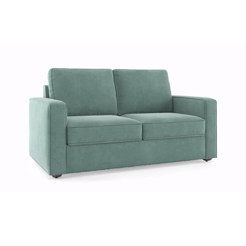 Apollo Sofa Set (Colour : Dusty Turquoise Velvet, Cushion : Soft, Back Type : Regular, Seater : 2+1+1)