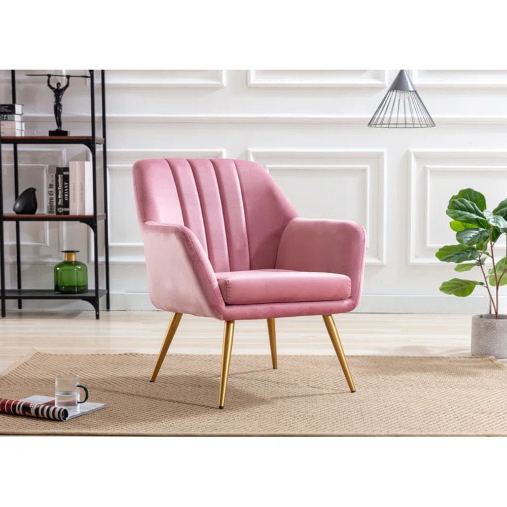 Brodie Accent Chair - Pink
