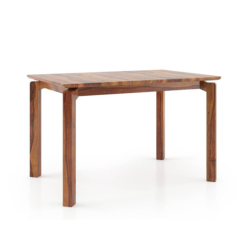 Catria - Capra 4 Seater Dining Table Set (Finish- Teak)